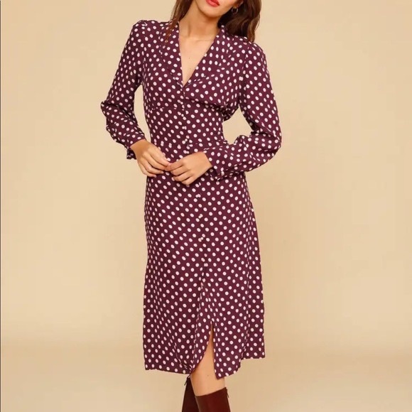 Rouje Dresses Rouje Polka Dots Clementine Dress Poshmark